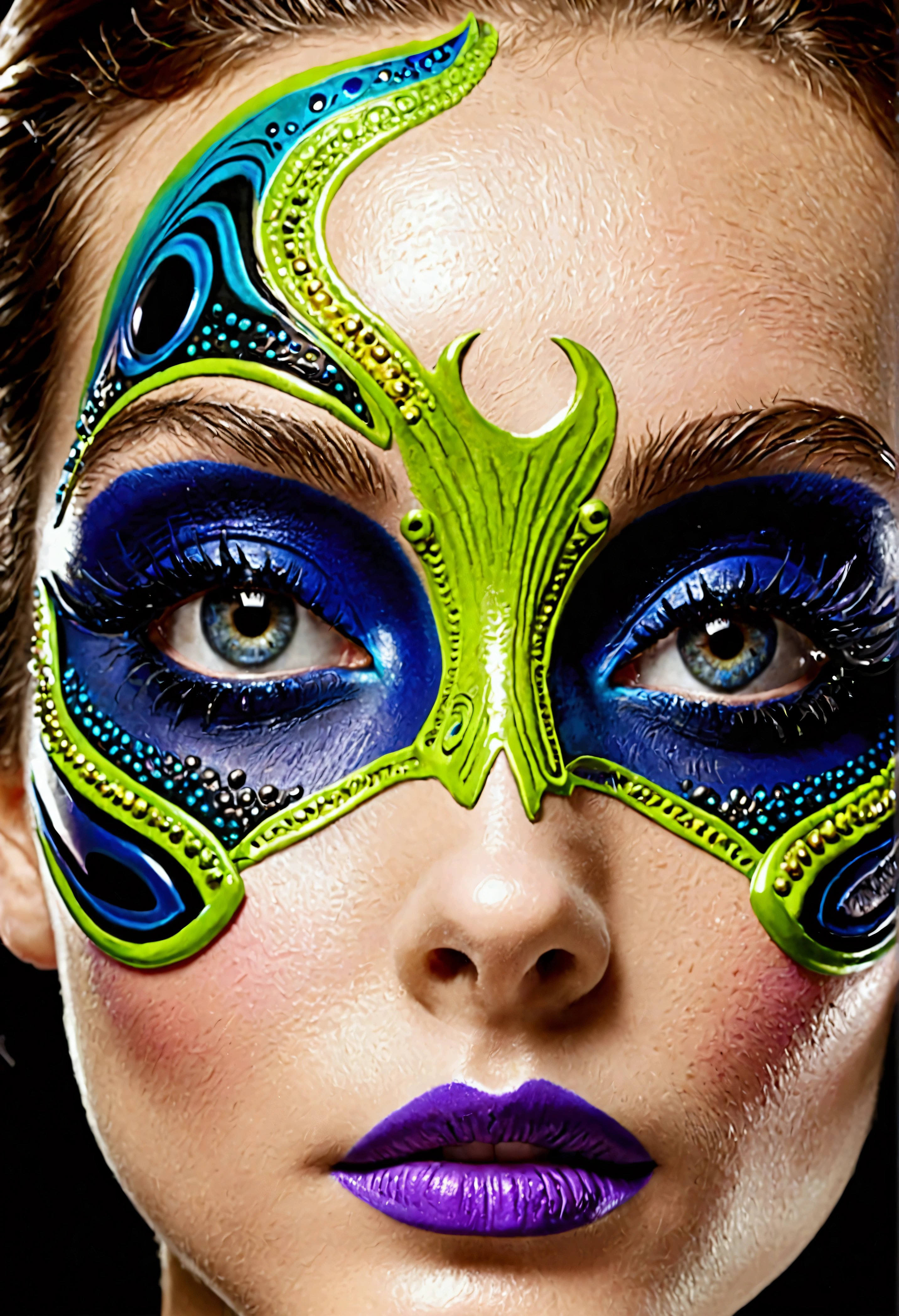 6 alien mascaras 