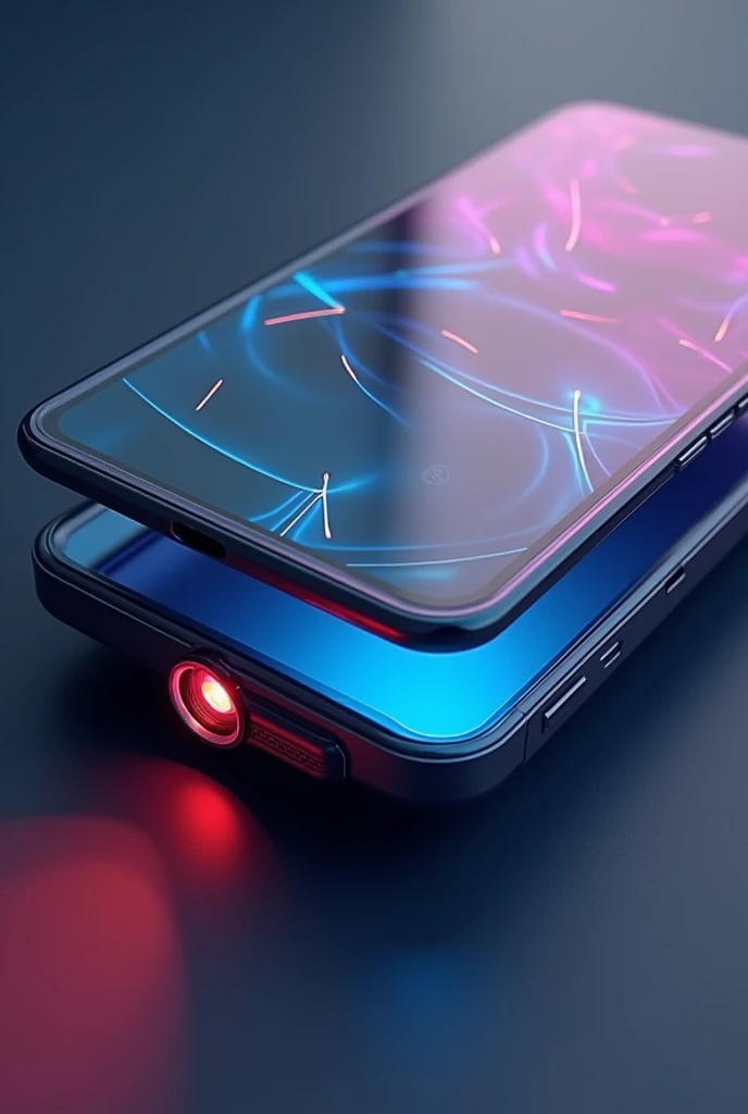 Make smart mobile having inbuilt projector projecting multimedia 