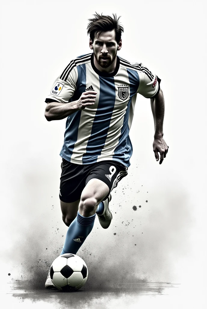 Messi is a runner