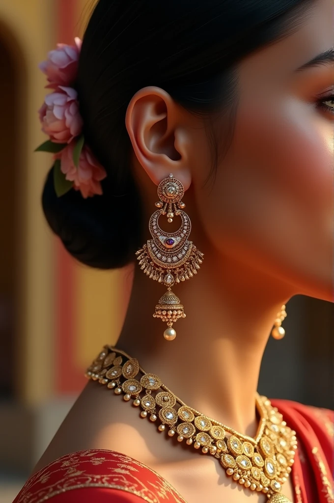 Earrings design completely new and unique for indian wear
