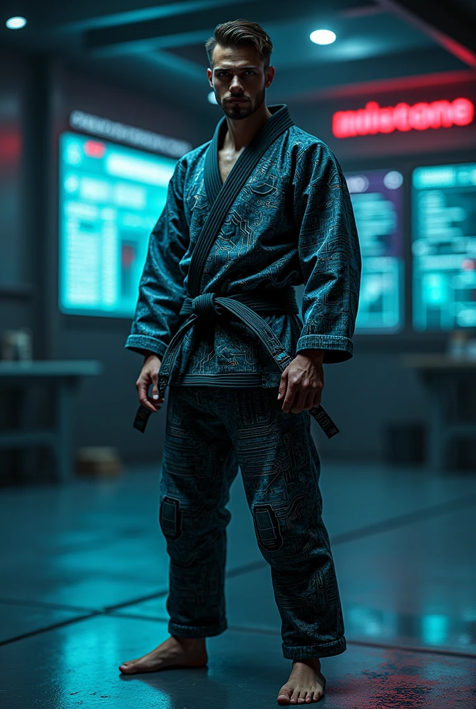 Cybersecurity image for a bjj kimono