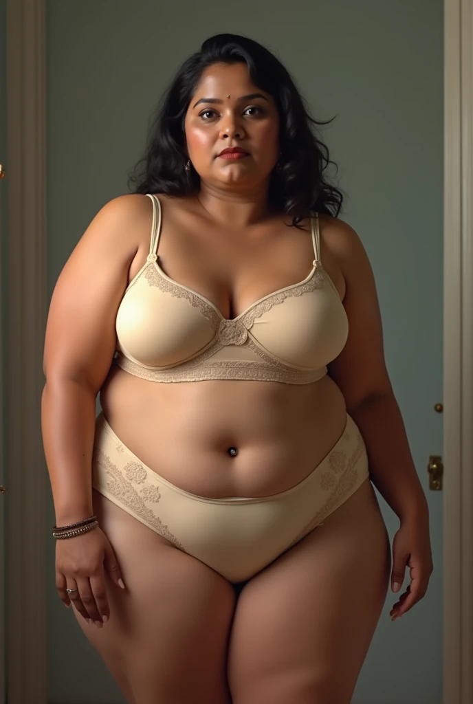 Fat Mallu aunty wear bra and penty.