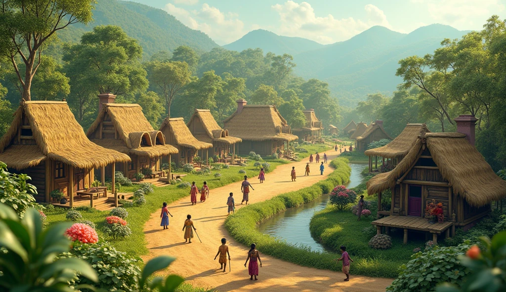 3d image.
और अद्भुत वातावरण के लिए प्रसिद्ध था। गाँव का नाम था "अंधकारपुर",