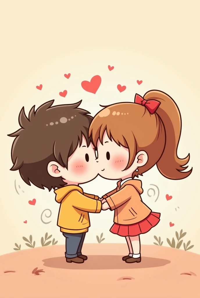 Cute couple cartoons pic 
