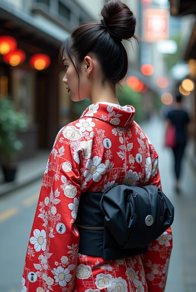Make a sticker or stickers to personalize my kimono with cybersecurity references