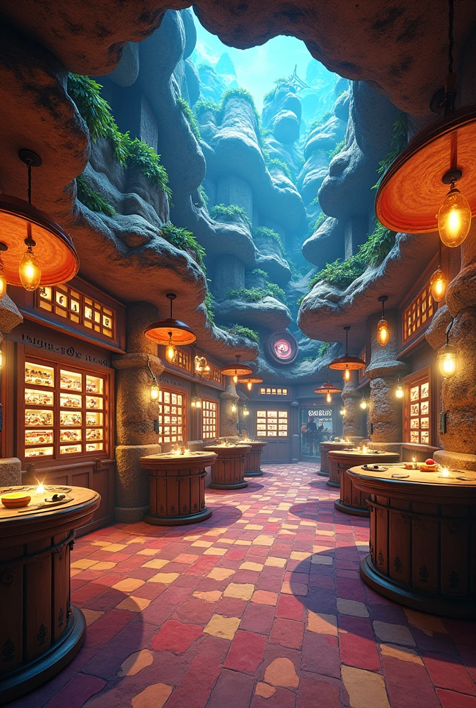 Anime one piece themed hotel with the characters