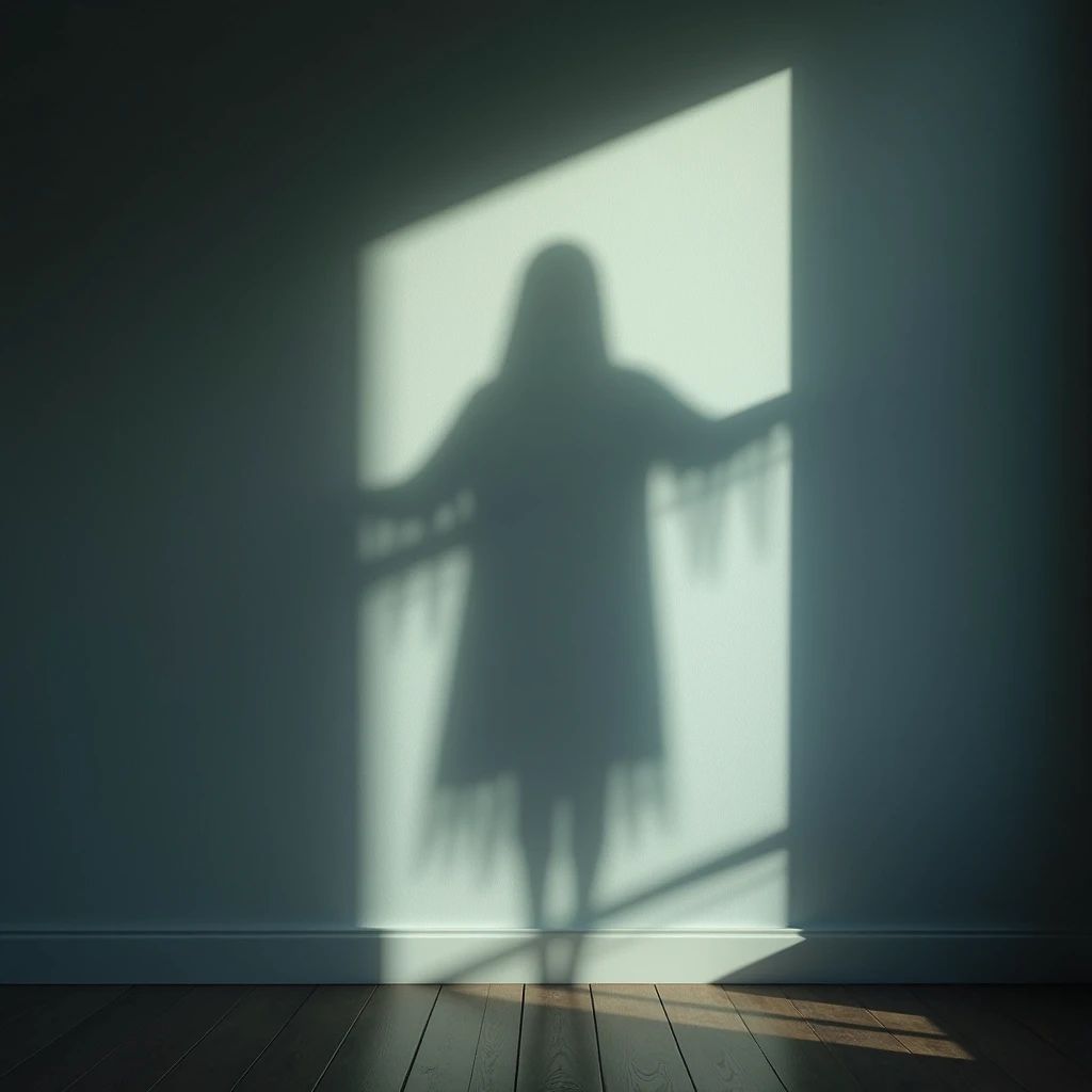 Ghost Shadow on the wall
