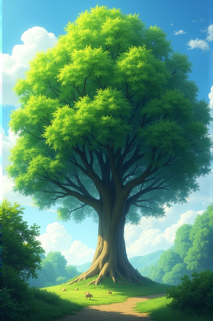 green tree