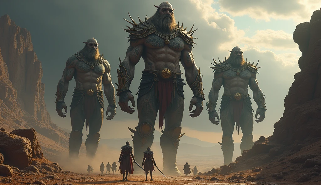 Philistine warrior giants and Goliath's brothers have a title