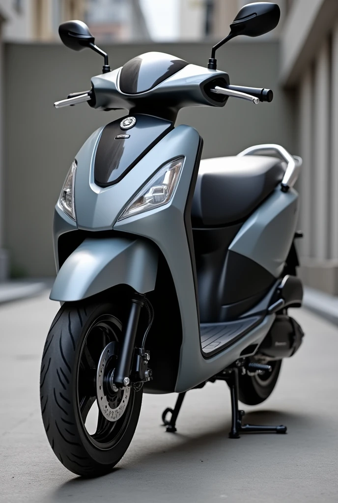 Honda click 125 motorcycle gray concept 
