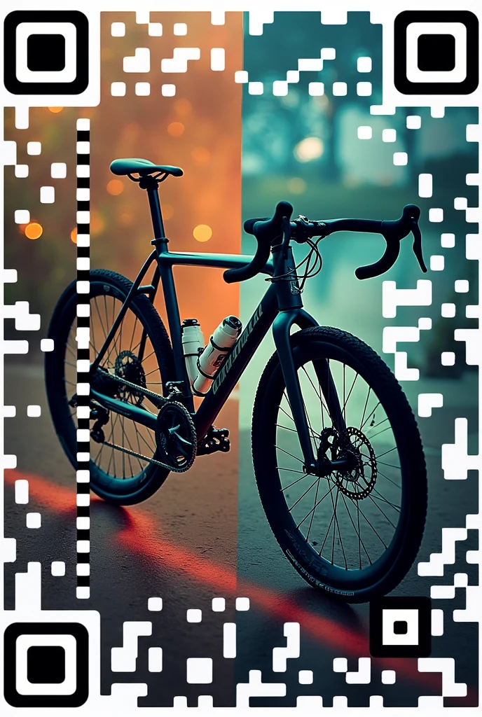 Qr code containg bike pics