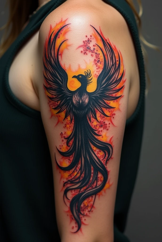 Tattoo design showing that I survived suicide