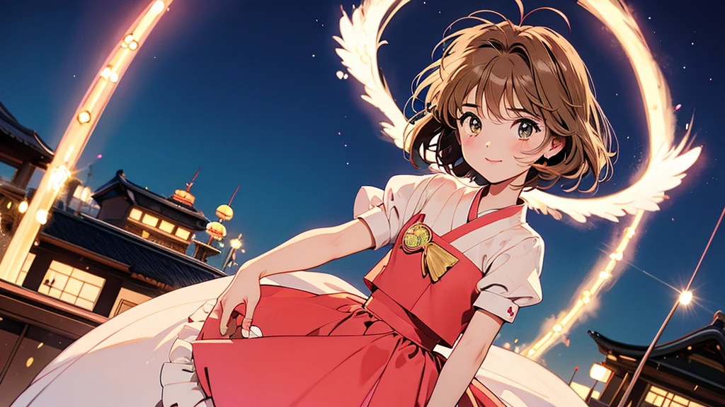 Cardcaptor Sakura Sakura、Japanese Town、Night view