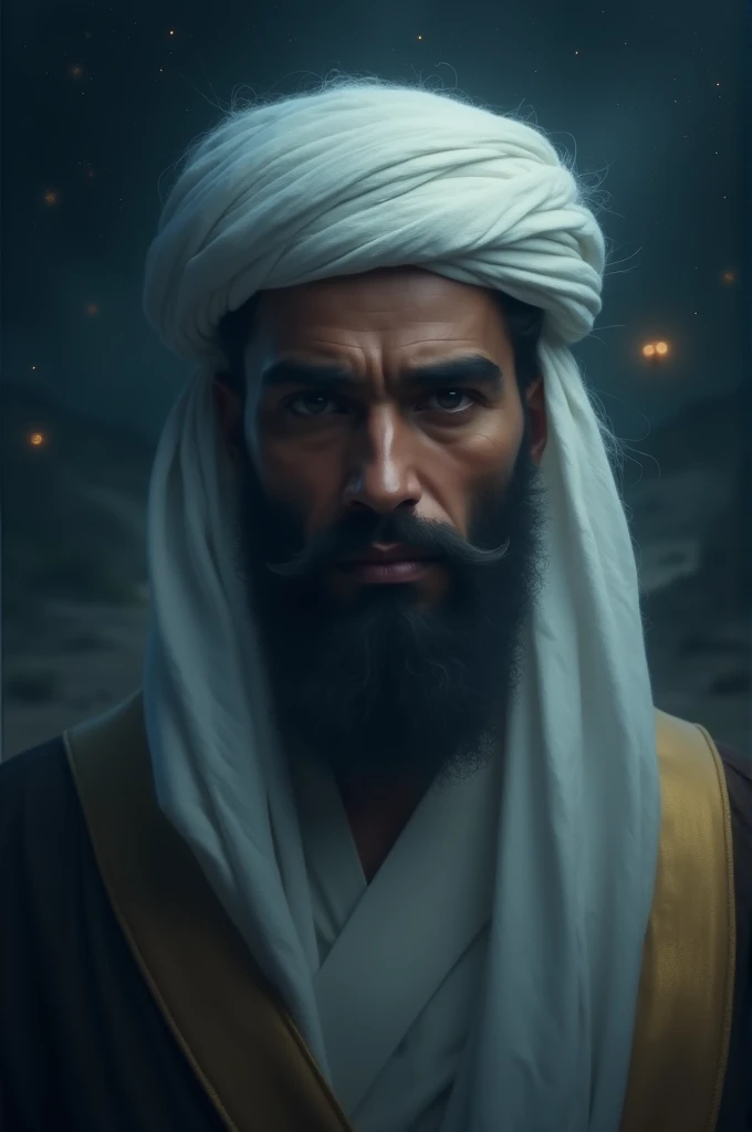 Face blur Hazrat Umar in night