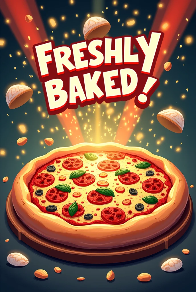 Pizza creative poster