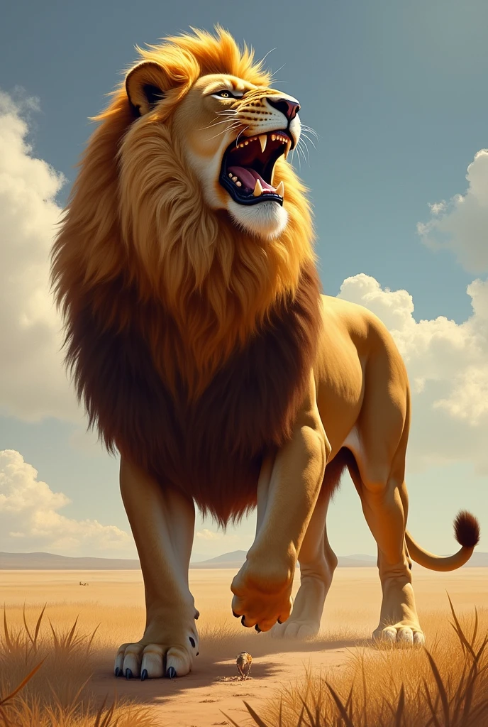 Lion sing song 