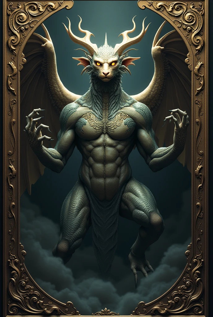 A named image of closthan with side decoration ratio of 16.9 with dark background