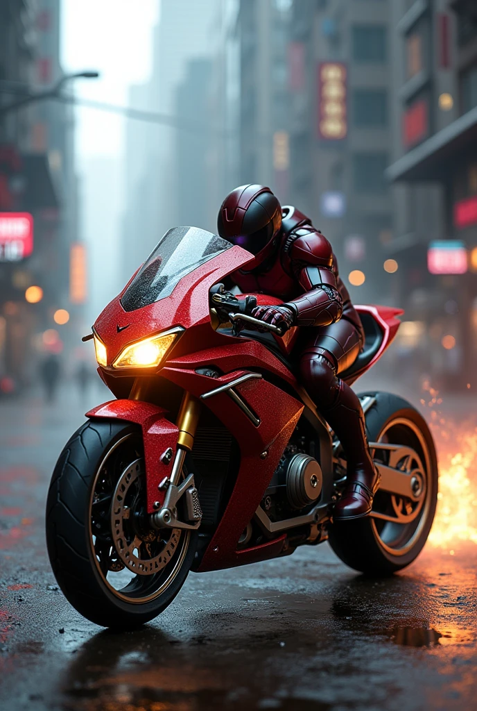 Creat a iron man bike