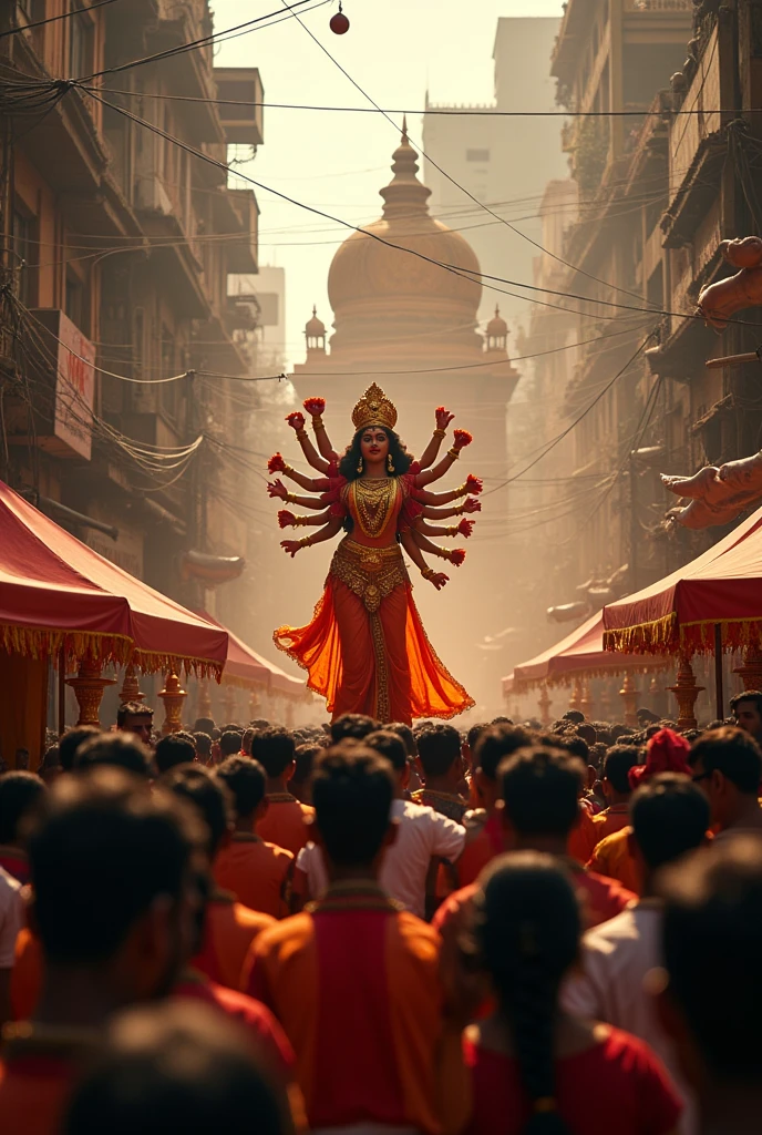 Kolkata Cinamatic shoot during durga puja 
