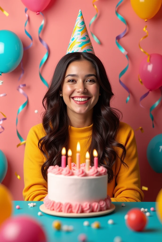Happy birthday image with the name of "Mine Virginia Cardenas Robledo"