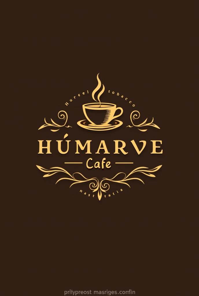 A logo for a cafe stating lavish chai, coffee & sutta spot