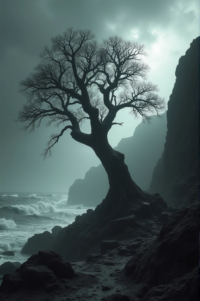 Dark nature photo