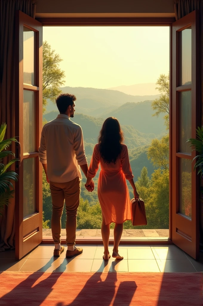 Introduction to the House: Describe the initial excitement of Varun and Priya as they move into their new home and the serene but isolated surroundings.