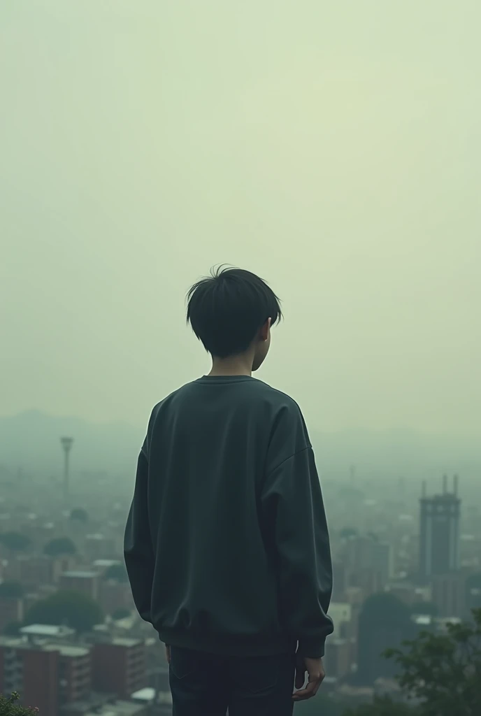 Image of a person observing from a distance: It reflects the social isolation that people with Asperger's often experience..