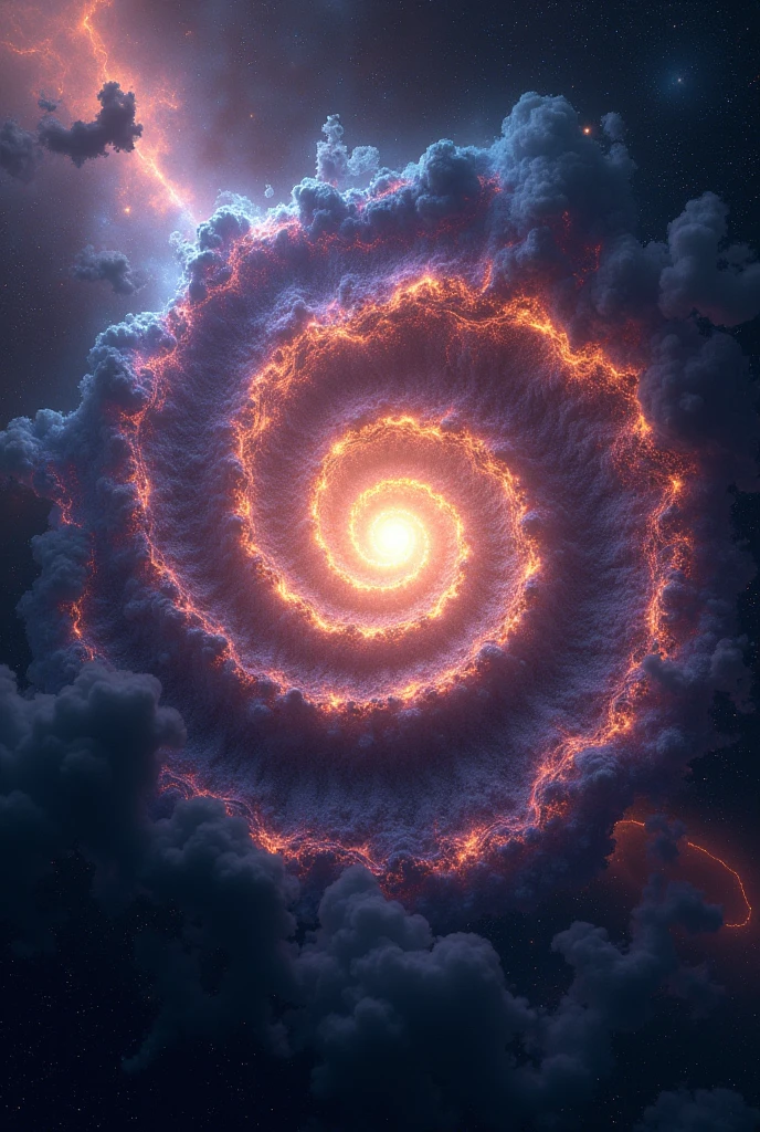 "In a cosmic expanse, depict an awe-inspiring spiral galaxy with an exceptionally intricate design. The galaxy's core is a radiant, multi-hued nebula swirling with vibrant shades of deep violet, electric blue, and glowing gold. Its arms are expansive and luminous, composed of dense star clusters, shimmering cosmic dust, and ethereal gas clouds that cast intricate reflections. Intertwine the galaxy's structure with dynamic phenomena such as supernova remnants and pulsating quasars. Surround the galaxy with a richly textured dark void, speckled with distant star fields and faint, ancient galaxies. Incorporate a cascading light from a nearby nebula that interacts with the galaxy, creating surreal reflections and shadow play. The scene should evoke a profound sense of scale, with high detail and vibrant, otherworldly colors that convey both grandeur and mystery."
### Instructions for SeaArt AI:
1. **Model Selection:**
- **Cosmic Realism Mix**: For realistic texture details combined with fantastical elements.
- **LoRA**: Focus on enhancing star clusters, nebula details, and cosmic phenomena.
2. **Style and Lighting:**
- **Celestial Realism**: Emphasize realistic textures of stars and nebulae with a focus on light interplay.
- **Advanced Lighting Effects**: Highlight the glowing elements with ComfyUI to adjust light intensity and color diffusion.
3. **Image Refinement:**
- Generate multiple variations and select the one with the best balance of detail and cosmic depth.
- Use the **Canvas** tool for manual adjustments, particularly to enhance the galaxy’s arms and core structure.
- Apply **Swift AI tools** to refine sharpness and increase resolution.
4. **Color Palette:**
- Deep, rich blues and purples for the galaxy and background.
- Bright, iridescent hues of gold and green for the nebula and star clusters.
5. **Post-Processing:**
- Use the **Advanced Repair** tool to ensure clean edges and intricate detail.
- Consider light color g