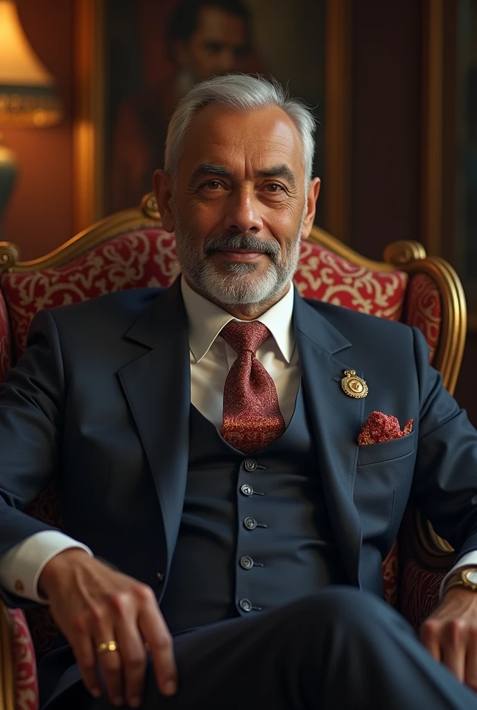 Rich Indian businessman