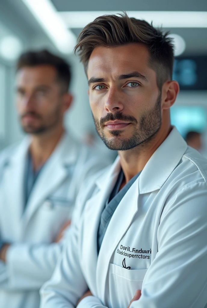 (photorealism:1.2) beautiful men doctor
