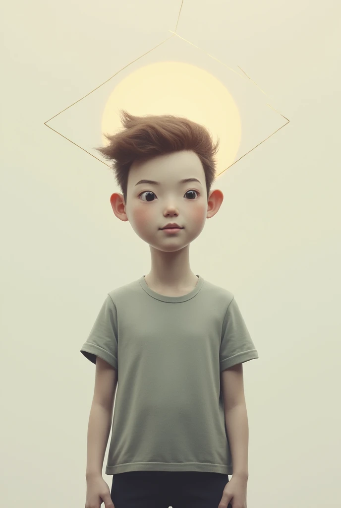 image of person with asperger syndrome or symbol