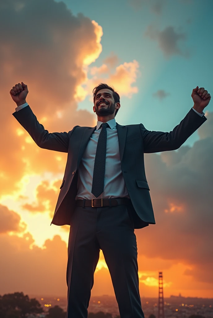 Success man
