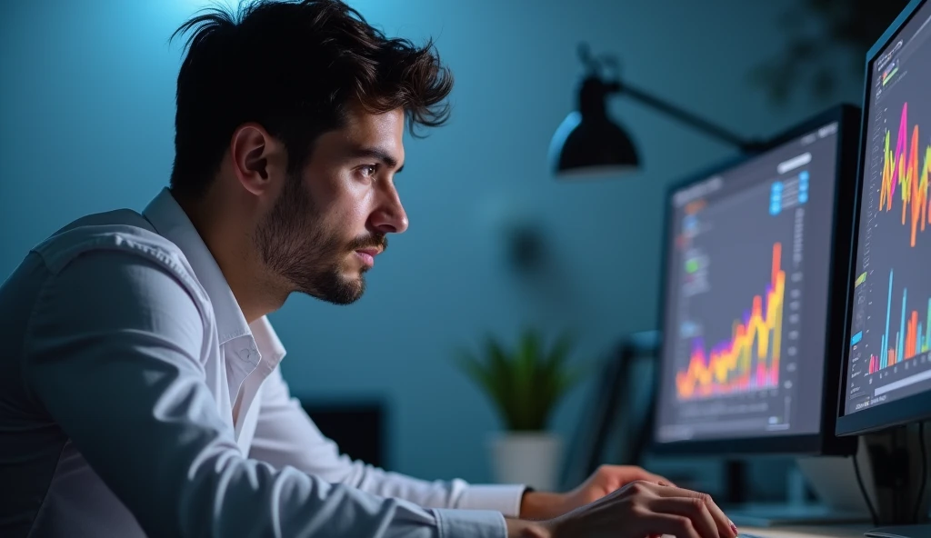 Person who of you tracking your progress on a chart or progress bar]