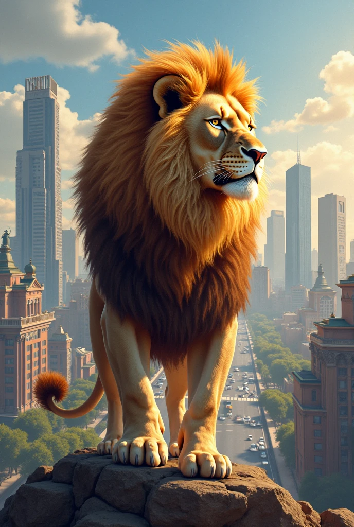 Lion for a city
