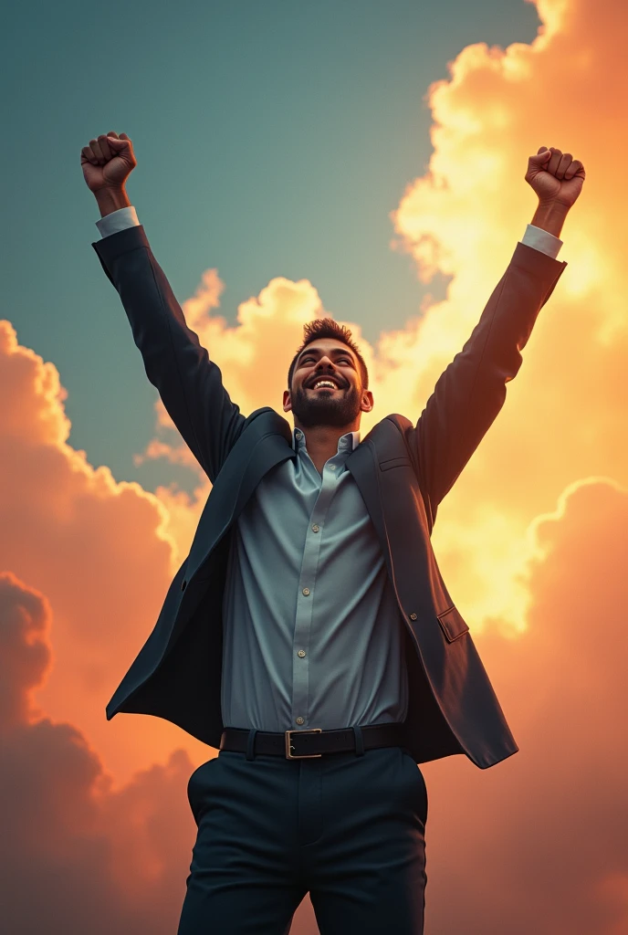 Success man