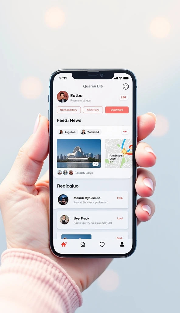 UX Page Design/UI webs app (High quality) (High resolution) (Clear details) Web page with feed page, news light, user status frame or offline and show how many users and notification bar with message, notification, user account, simulate mobile responsive usage.
