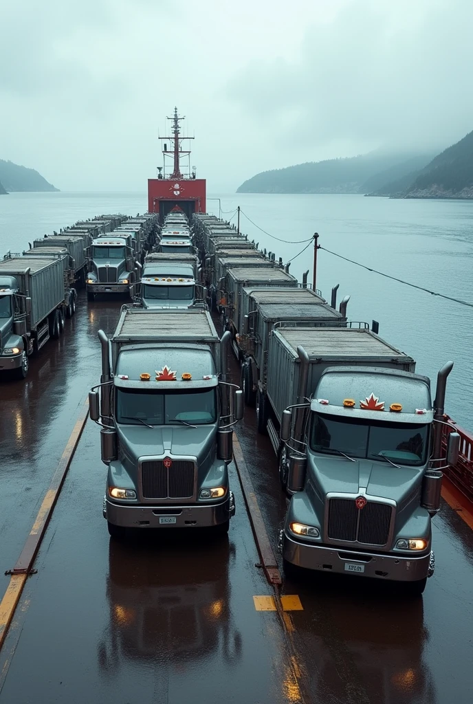 Canadian trucks in ferry grey colour