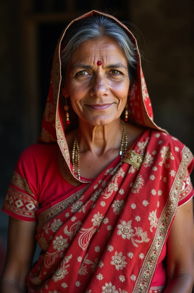 Indian Poor lady