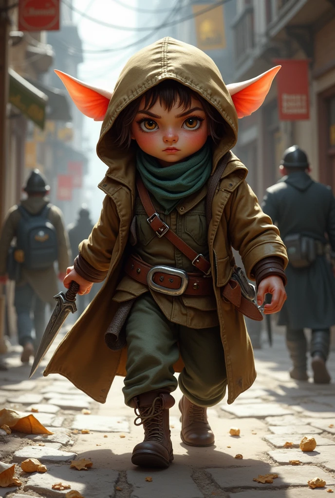 Make a Halfling Rogue
