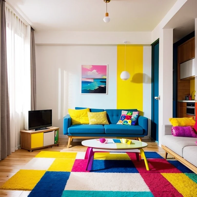 Colorful Living Room