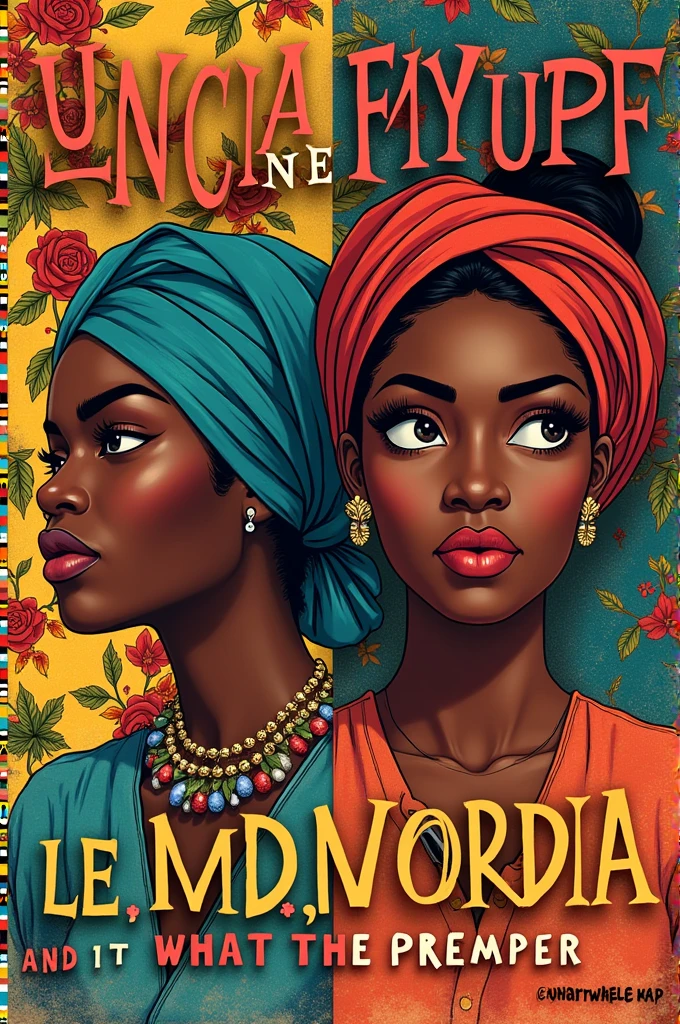 Nigeria and Egypt women's writing poster