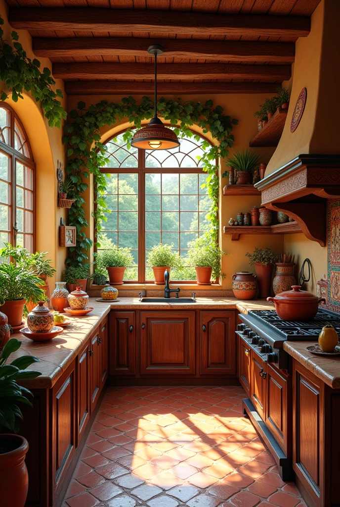TRADITIONAL MEXICAN AND COTTAGECORE AESTHETIC KITCHEN