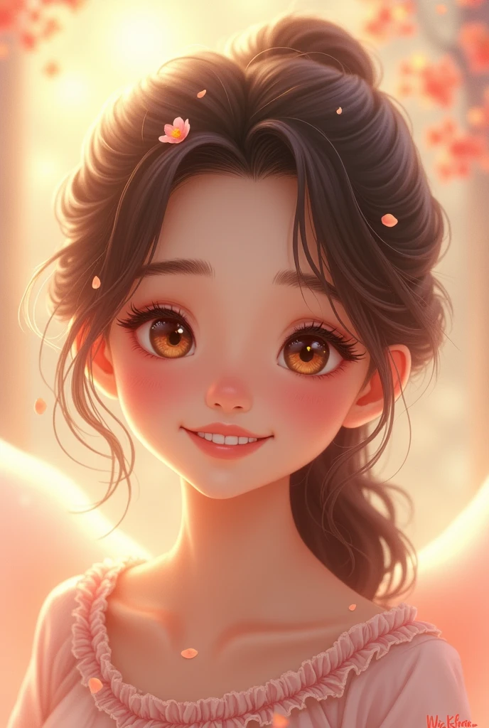 Cute beautiful love girl