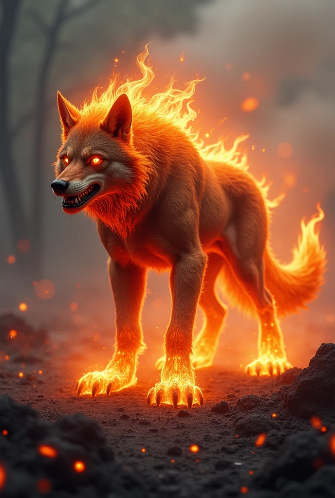 fire wolf 