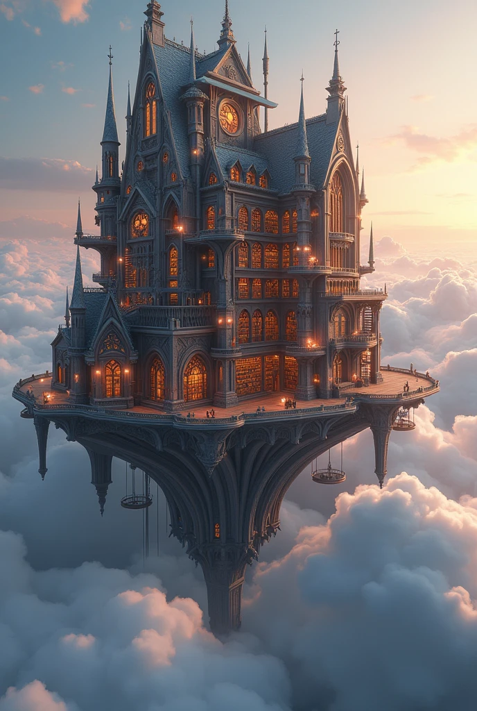 How about this for a unique topic:
**Prompt:**
"Imagine a grand library floating in the sky, with towering shelves of ancient books and scrolls suspended among the clouds. The library’s architecture combines Gothic and futuristic elements, with spires made of shimmering crystal and walls of intricate metalwork. Floating staircases and walkways weave through the library, illuminated by floating orbs of light. Below the library, the clouds are thick and fluffy, with glimpses of a serene sunset sky peeking through. Include details like magical runes glowing faintly on the books, and the library's reflection shimmering in the cloud surface. The scene should evoke a sense of wonder and mystique, with rich textures and a soft, ethereal color palette."
**Instructions for SeaArt AI:**
1. **Model Selection:**
- **Fantasy Architecture Mix**: For combining Gothic and futuristic design elements.
- **LoRA**: Focus on intricate details in the library's design and the floating orbs of light.
2. **Style and Lighting:**
- **Ethereal Fantasy**: Emphasize the dreamlike quality of the floating library with soft, glowing lights.
- **Soft Lighting Effects**: Highlight the library’s floating elements and reflections with a gentle, diffused light.
3. **Image Refinement:**
- Generate multiple variations to capture the best balance of detail and atmosphere.
- Use the **Canvas** tool for manual adjustments, especially for floating elements and reflections.
- Apply **Swift AI tools** to refine textures and enhance the ethereal quality.
4. **Color Palette:**
- Soft pastels and warm hues for the sky and clouds.
- Rich, deep tones for the library's materials with glowing accents.
5. **Post-Processing:**
- Use **Advanced Repair** to ensure clean lines and intricate details.
- Consider light color grading to enhance the overall mystical atmosphere.
**Strategic Points:**
- **Unique Architecture:** Focus on blending Gothic and futuristic elements for an origin