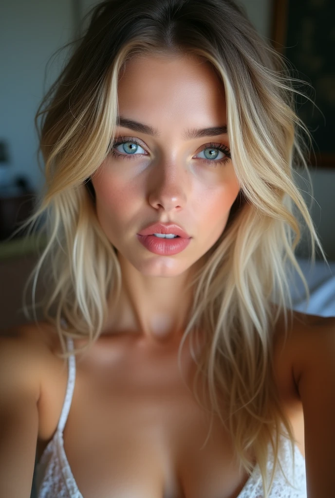 Super beautiful bright eyes、Wet underwear, (8K, Raw photo, Top image quality, masterpiece: 1.4), Ultra High Definition, (realistic, Photorealistic: 1.48), (photorealistic:1.2), (raw photo, highest quality, masterpiece, Best quality, perfect body, Detailed beautiful face, highest quality, Super detail, high resolution, highly detailed, Highly detailed, nffsw, unified, 8K wallpaper, detail), model 18 year old female, (see through clothing, visible through clothing:1.2), (blonde hair, collections, blue eyes)