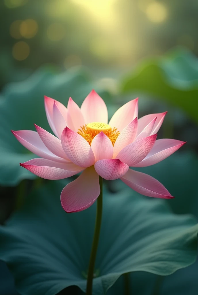 create an image using the srilankan lotus flower (I need center space for a write topic)