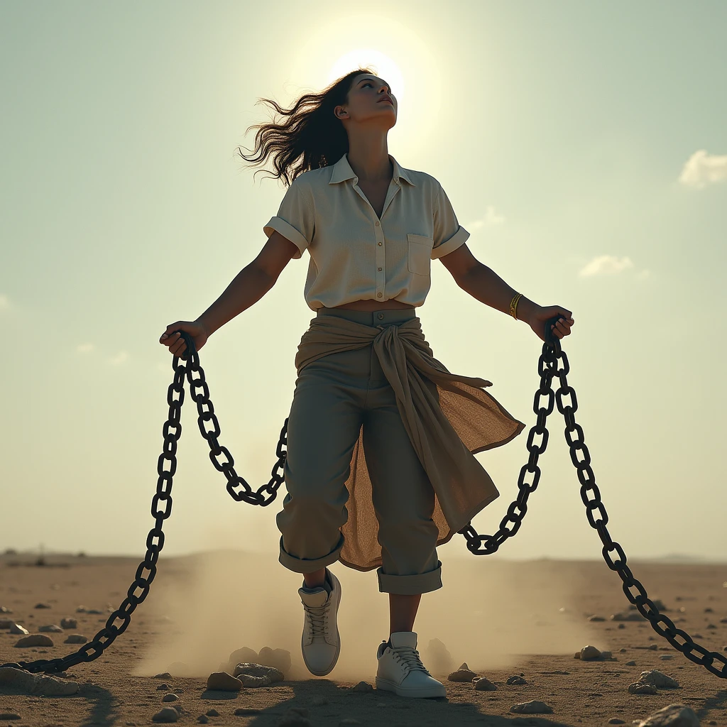 breaking the chains and being free