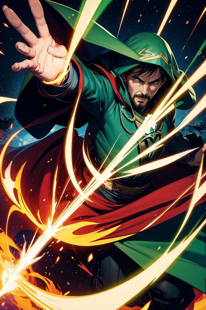 doctor strange vs DR Doom fight spaceship,reality